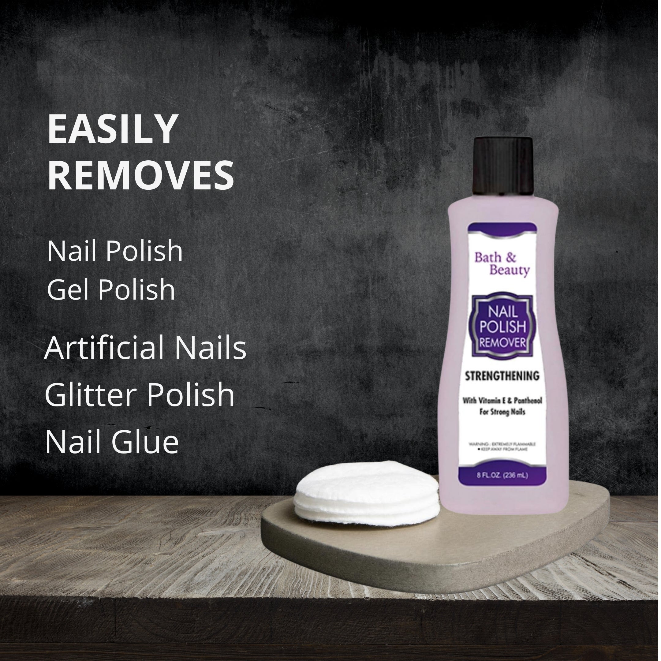 Bath & Beauty Nail Polish Remover 1ea 6 Fl Oz. Blt.-Brand New-SHIPS N 24  HOURS | eBay